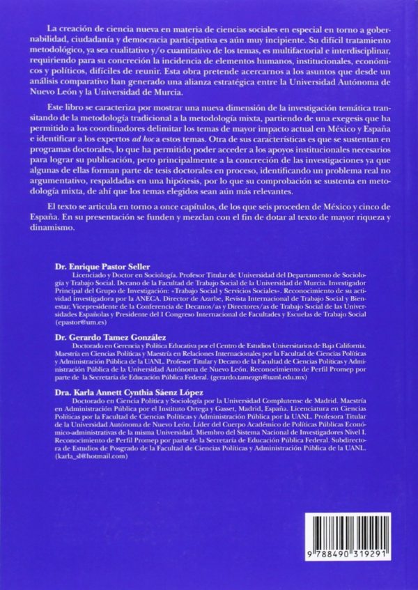 Gobernabilidad, ciudadanía y democracia participativa. Análisis comparado España-México-53569