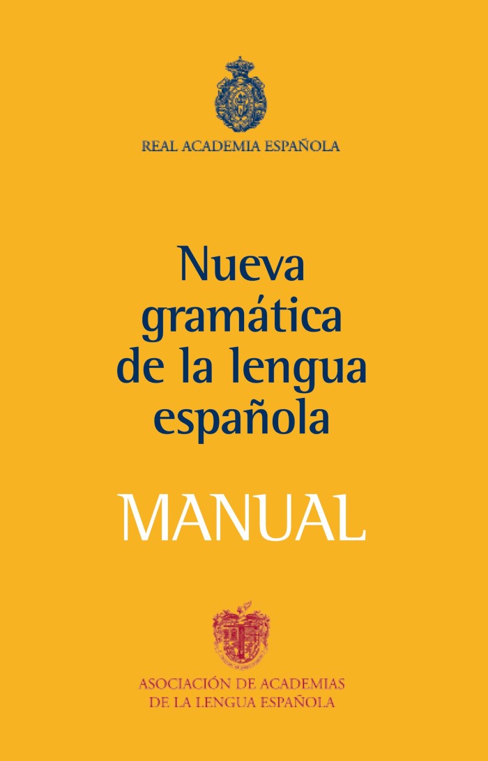 Nueva Gramática de la Lengua Española. Manual -0