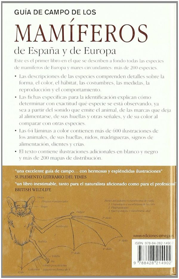 Guía de campo de los mamíferos de España y Europa -46669