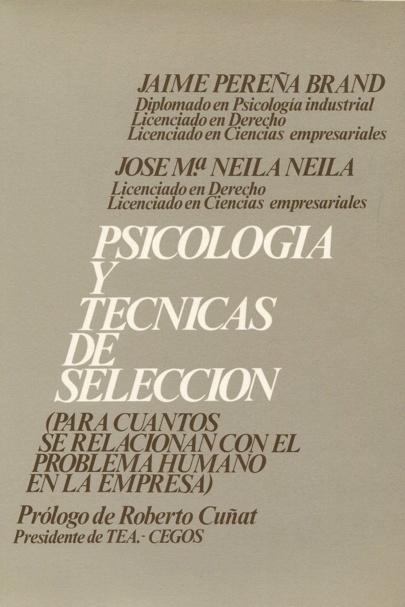 Psicología y técnicas de selección -0