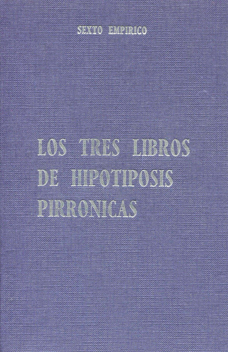 Tres Libros de Hipotiposis Pirronicas -0