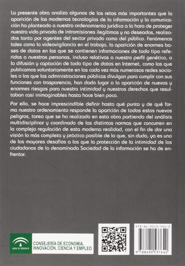 Protección jurídica de la intimidad y de los datos de carácter personal frente a las nuevas tecnologías de la información y comunicación-29479