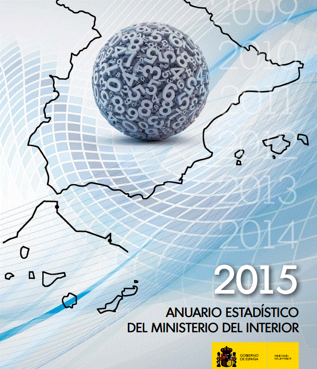 Anuario Estadístico del Ministerio del Interior 2015 -0