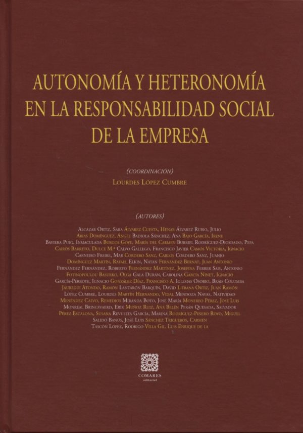 Autonomía y Heteronomía en la Responsabilidad Social de la Empresa-0