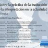 Sobre la Práctica de la Traducción y la Interpretación en la Actualidad-0