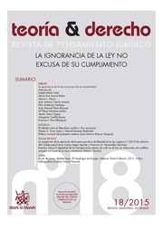 Teoría & Derecho. Revista de Pensamiento Jurídico 18/2015 Diciembre-0