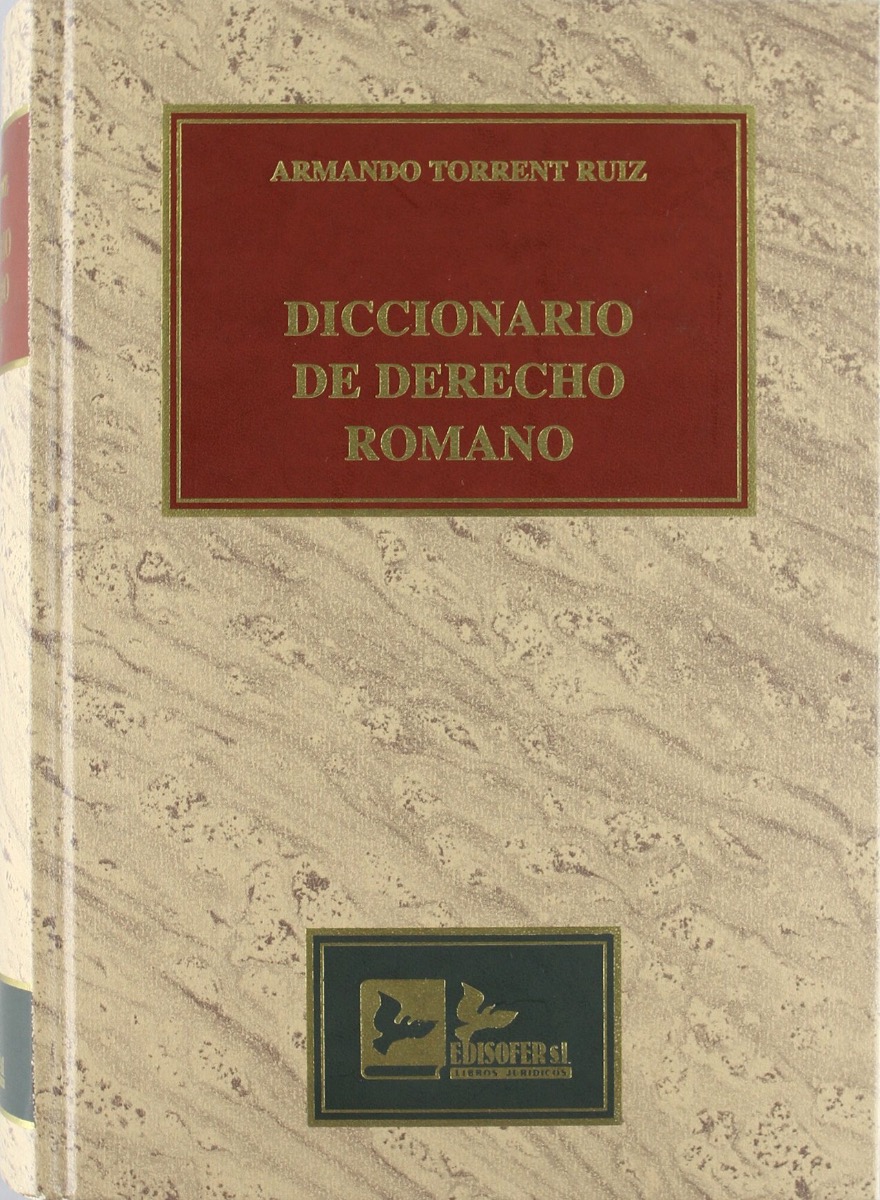 Diccionario de Derecho Romano -0