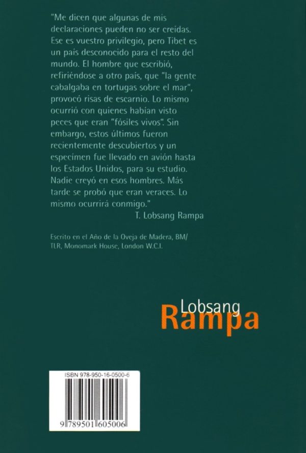 Tercer Ojo. Autobiografía de un Lama Tibetano-27551