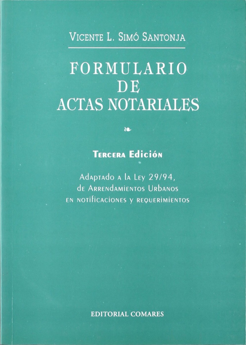 Formularios de Actas Notariales -0