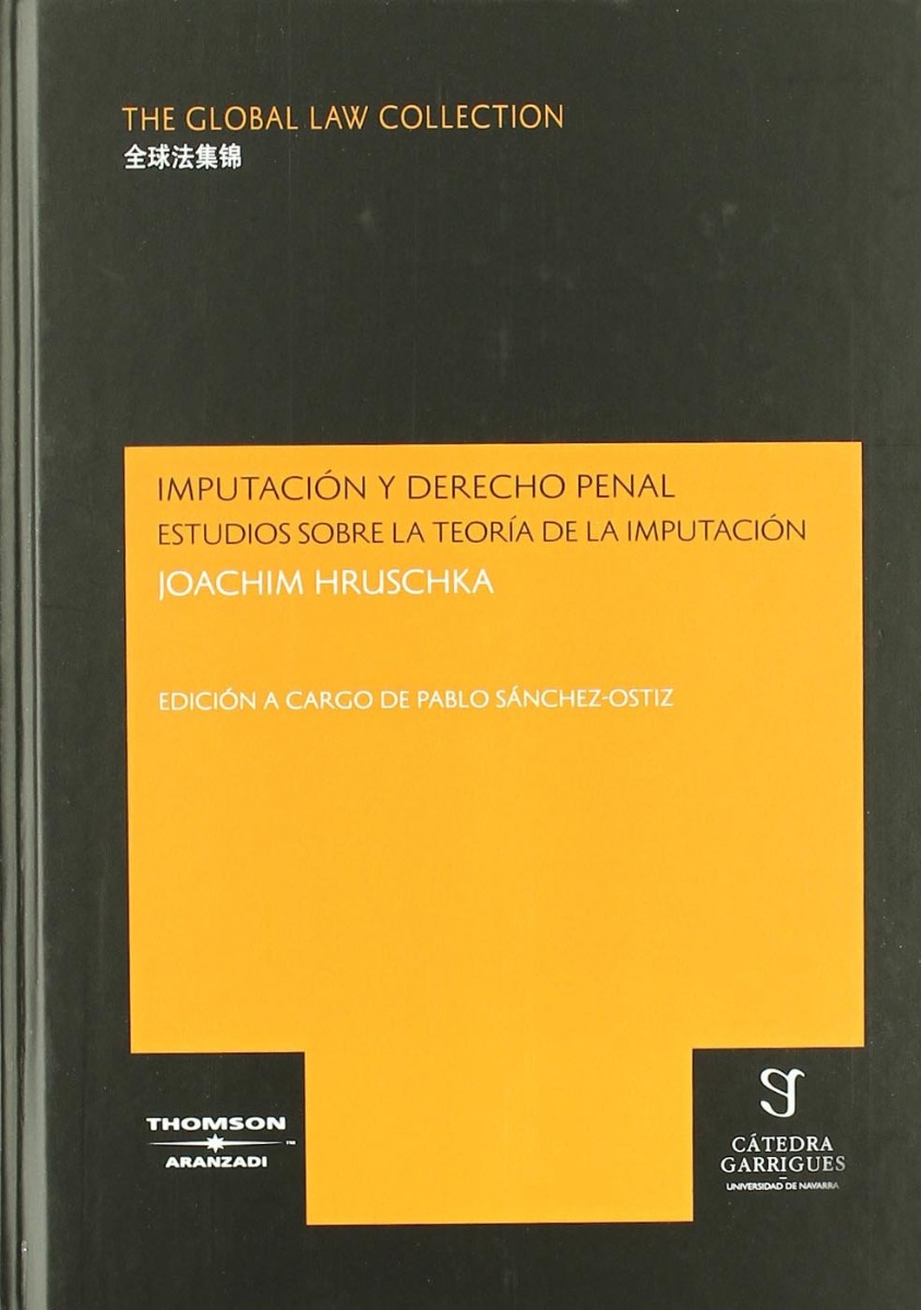 Imputación y Derecho Penal. Estudios sobre laTeoría de la Imputación.-0