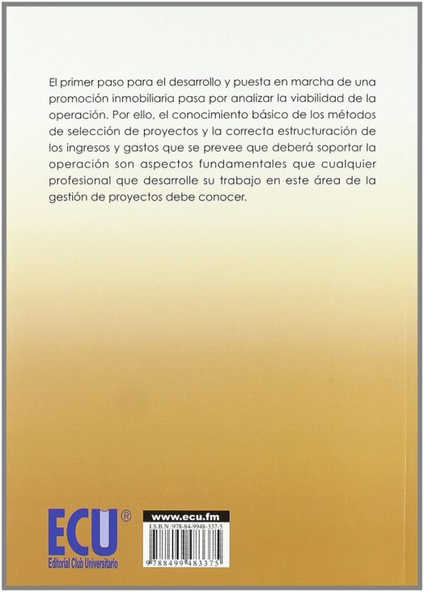 Estudios de Viabilidad Inmobiliaria. Problemas Básicos.-41346