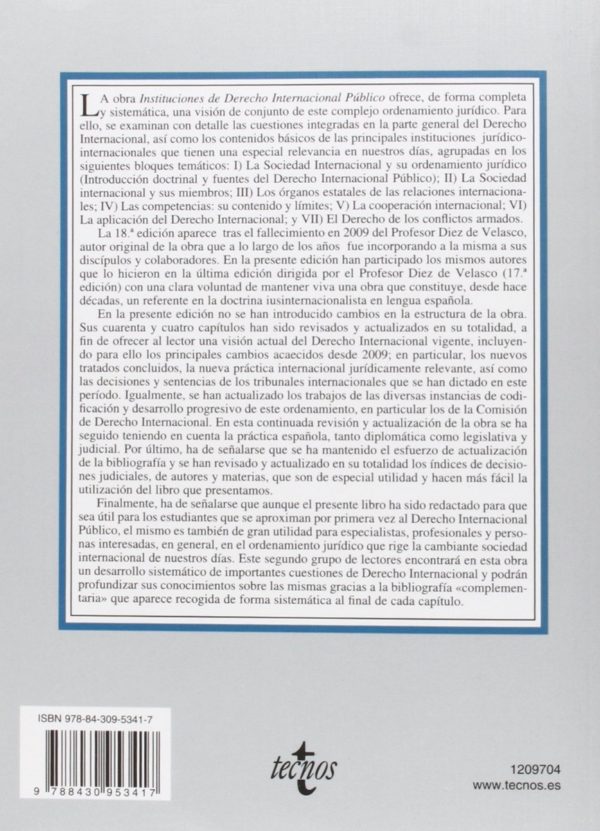 Instituciones de Derecho Internacional Público -32345