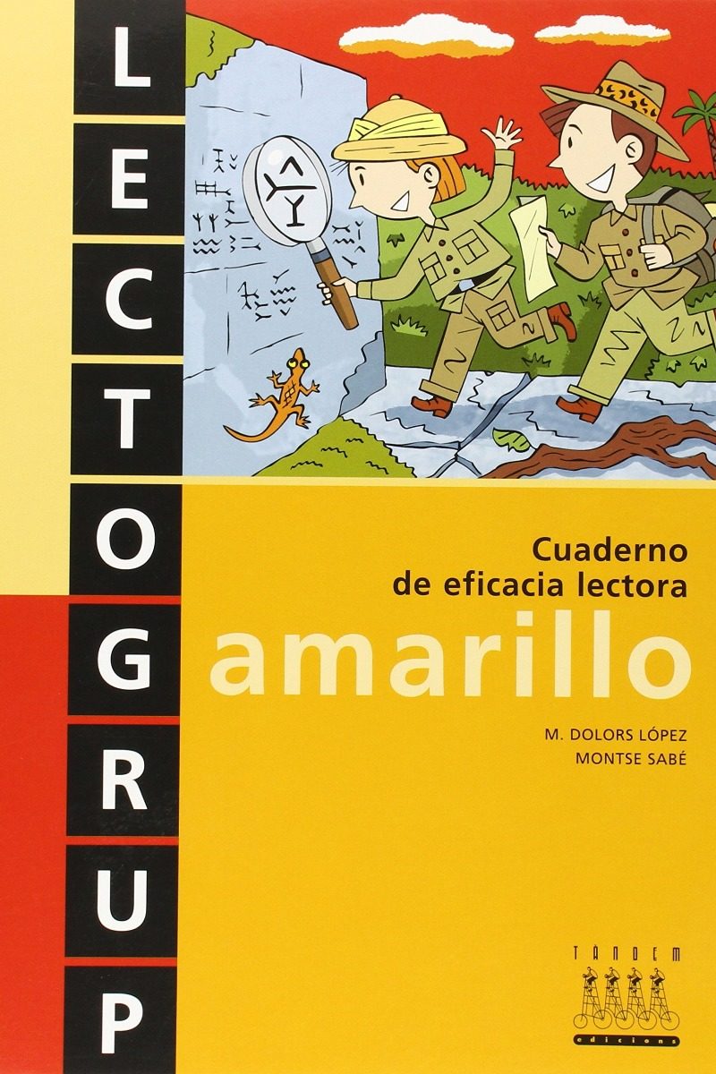 Lectogrup Amarillo. Cuaderno de Eficacia Lectora -0