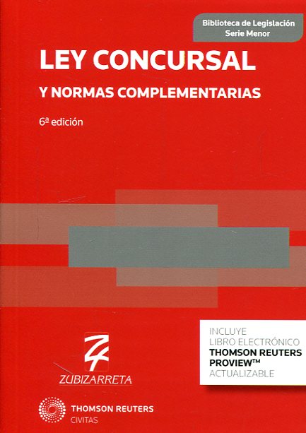 Ley Concursal y Normas Complementarias 2017 (CIVITAS) -0