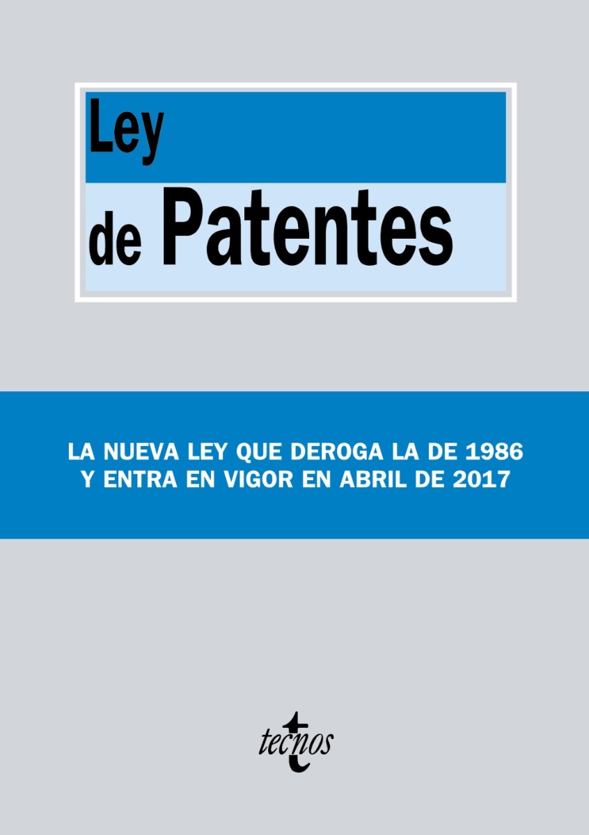 Ley de Patentes. Ley 24/2015, de 24 de Julio -0