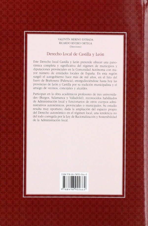 Derecho Local de Castilla y León -45489