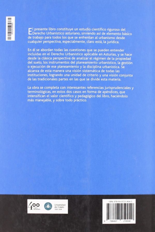 Manual de Derecho Urbanístico del Principado de Asturias. Adaptado al Decreto 278/2007, de 4 de Diciembre (ROTU).-42967