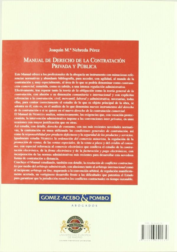 Manual de Derecho de la Contratación Privada y Pública -36765