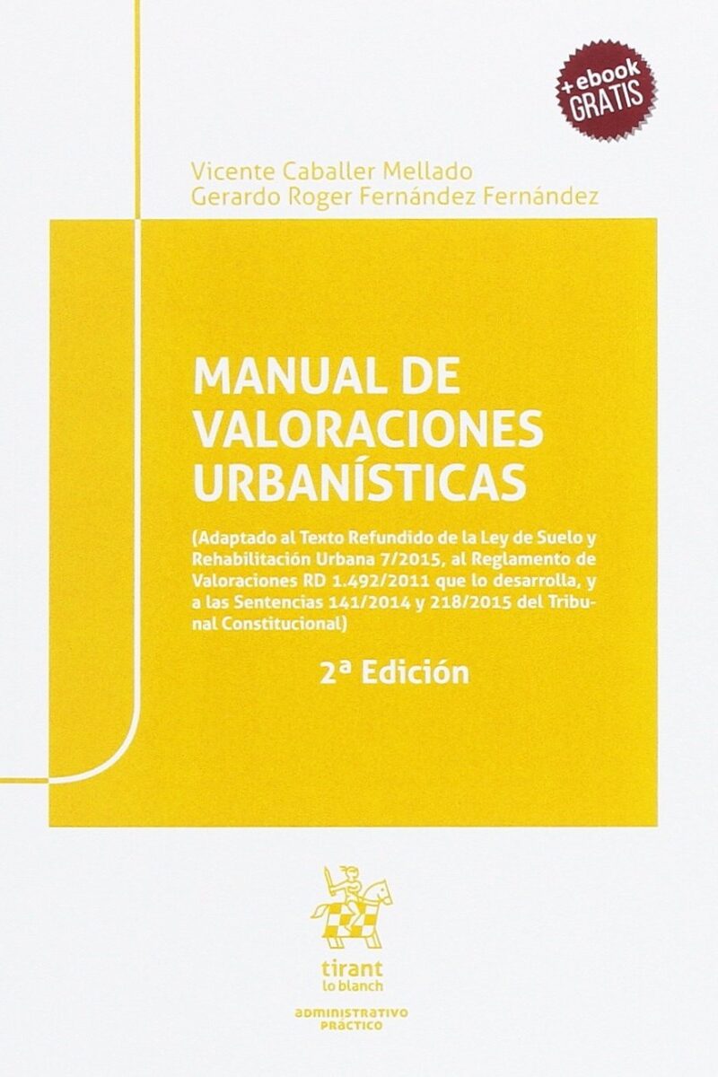 Manual de Valoraciones Urbanísticas -0