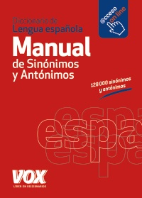 Manual de Sinónimos y Antónimos Diccionario de Lengua Española-0