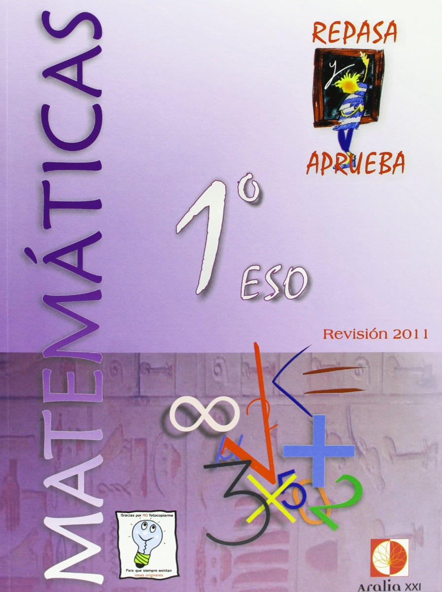 Matemáticas. Repasa 1º ESO -0