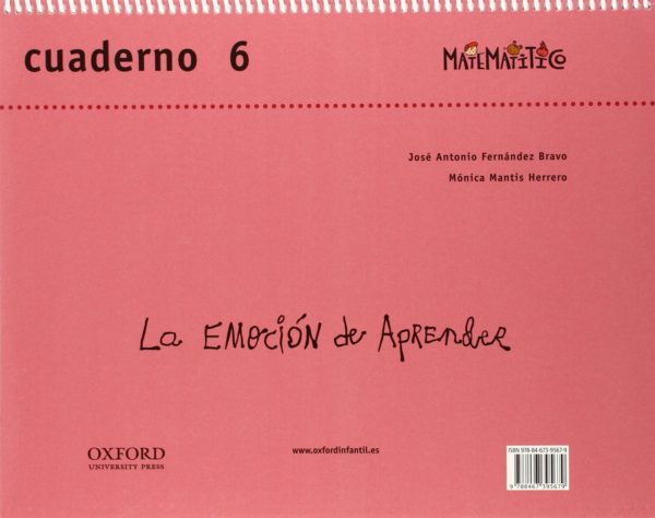 Matematítico 5 años. PK-CE Nº 6 -33940