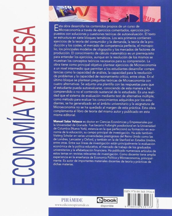 Microeconomía. Ejercicios y Cuestiones de Autoevaluación -44230