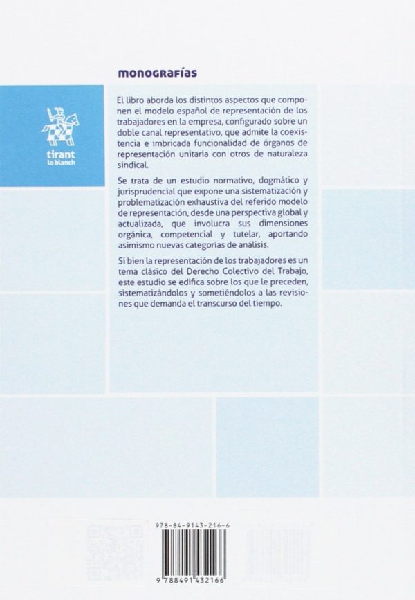 Modelo Español de Representación de los Trabajadores en la Empresa-56824