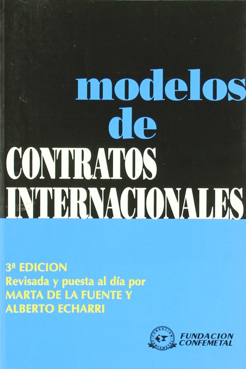 Modelos de Contratos Internacionales.+ ANEXO -0
