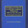 Modificaciones en la Prueba Laboral Operadas por la Lec 2000. El Interrogatorio de las Partes-0