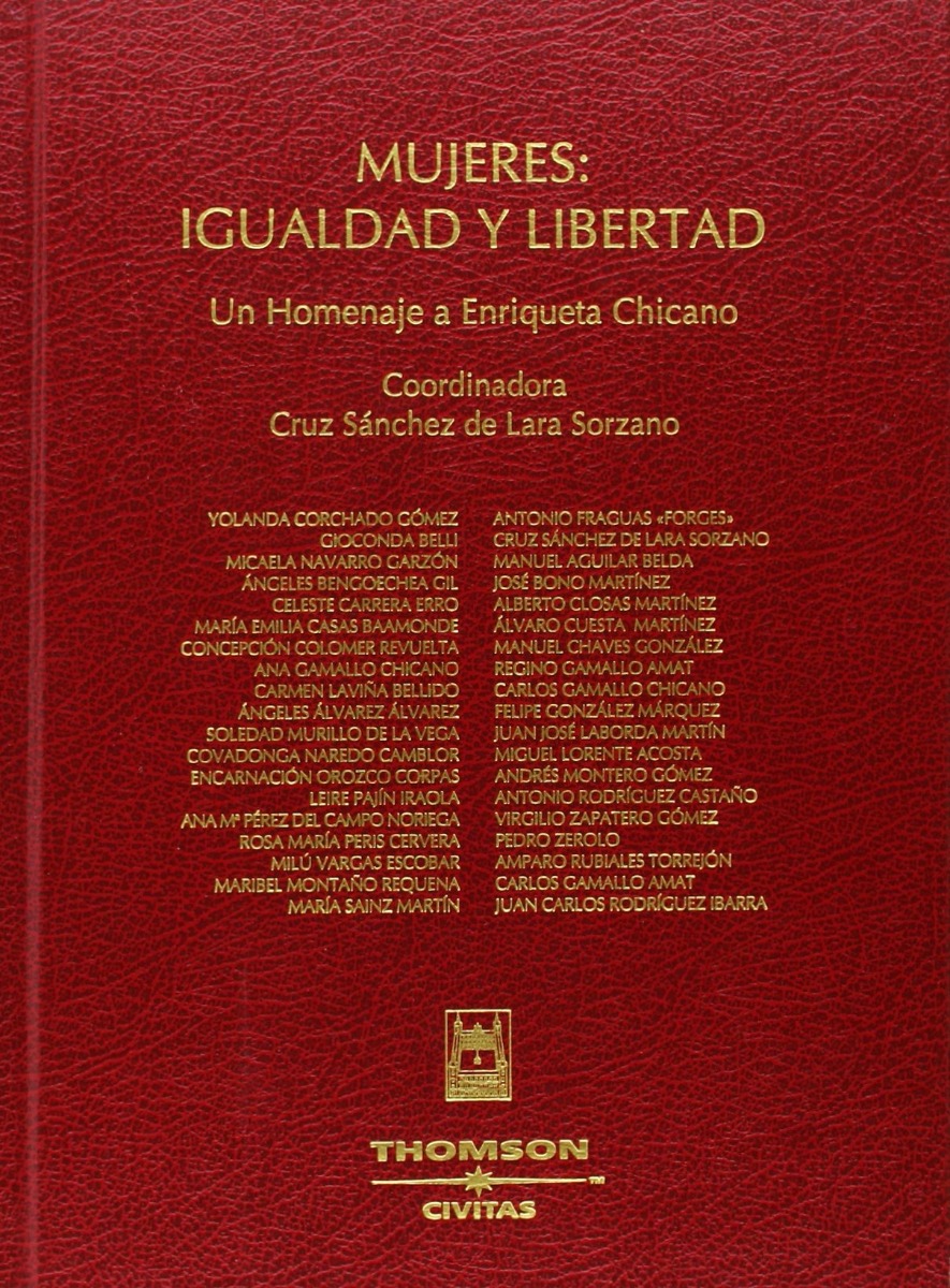 Mujeres: Igualdad y Libertad. Un Homenaje a Enriqueta Chicano.-0