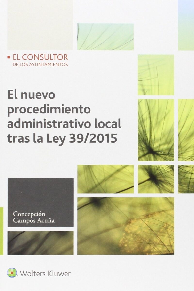 Nuevo Procedimiento Administrativo Local tras la Ley 39/2015 -0