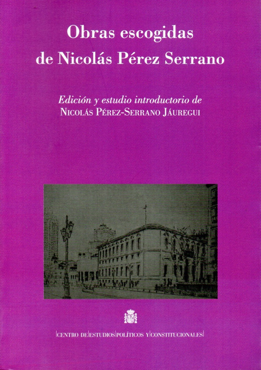 Obras Escogidas de Nicolás Pérez Serrano -0