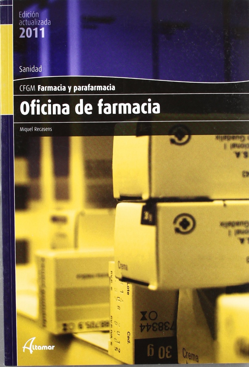 Oficina de Farmacia. CFGM Farmacia y Parafarmacia-0