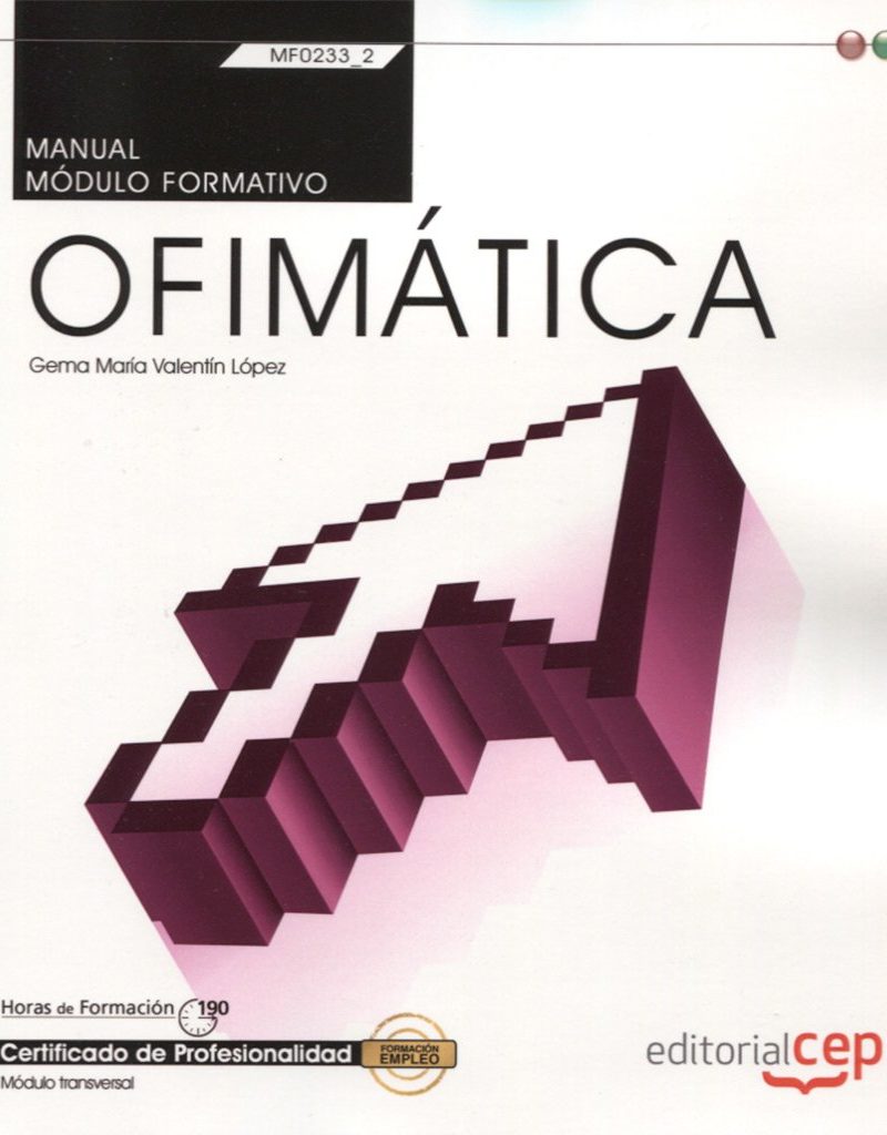 Ofimática (MF0233-2). Manual Módulo Formativo-0
