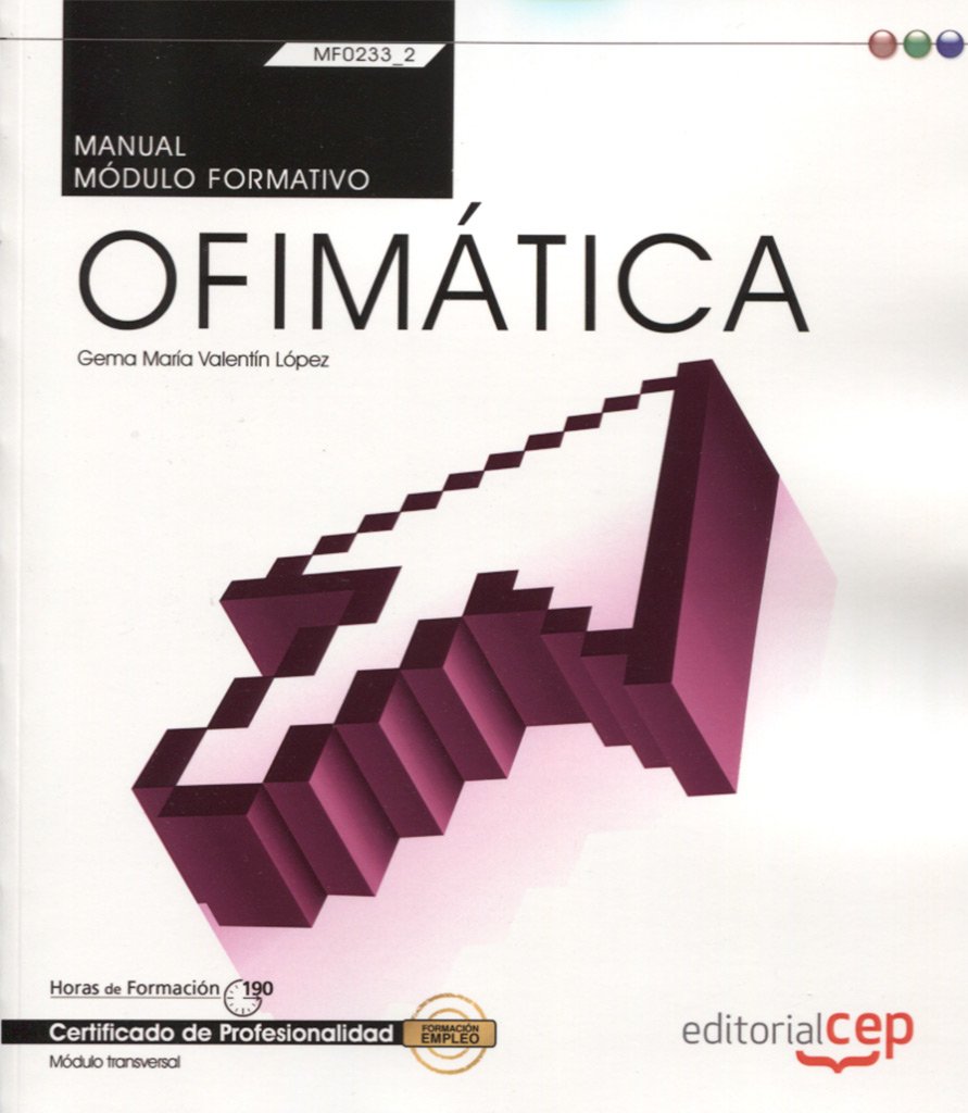 Ofimática (MF0233-2). Manual Módulo Formativo-0