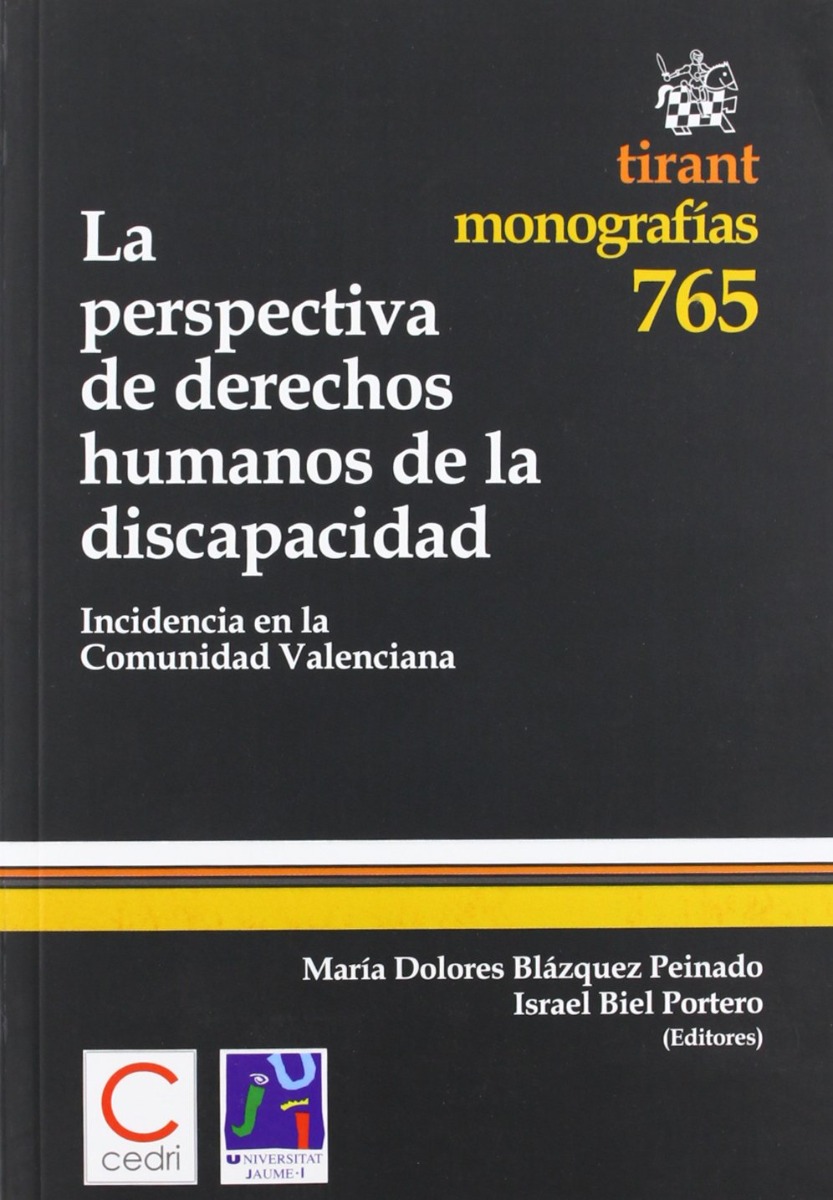 Perspectiva de Derechos Humanos de la Discapacidad. Incidencia en la Comunidad Valenciana.-0