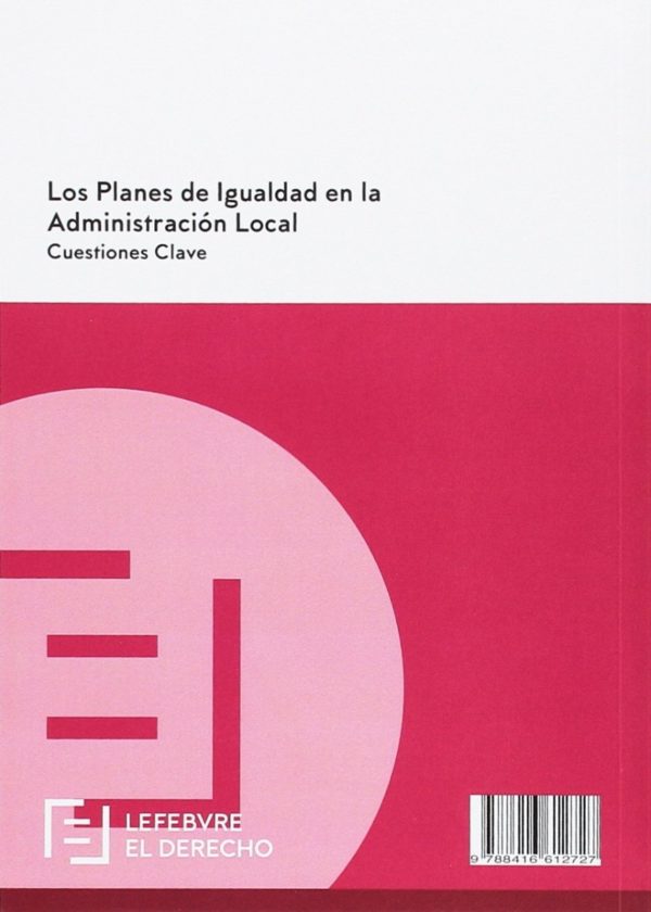 Planes de Igualdad en la Administración Local Cuestiones Clave-32770