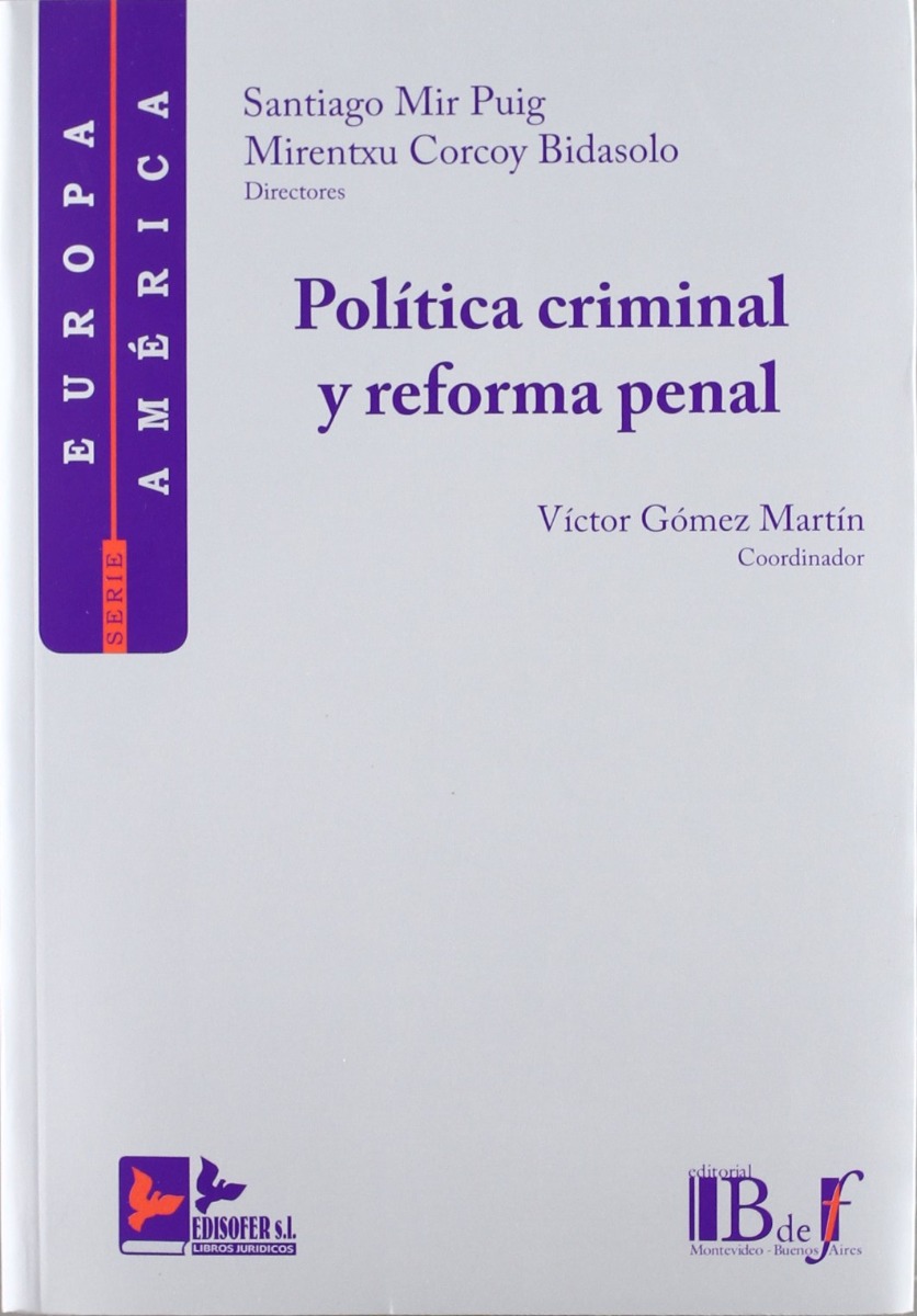 Política Criminal y Reforma Penal -0