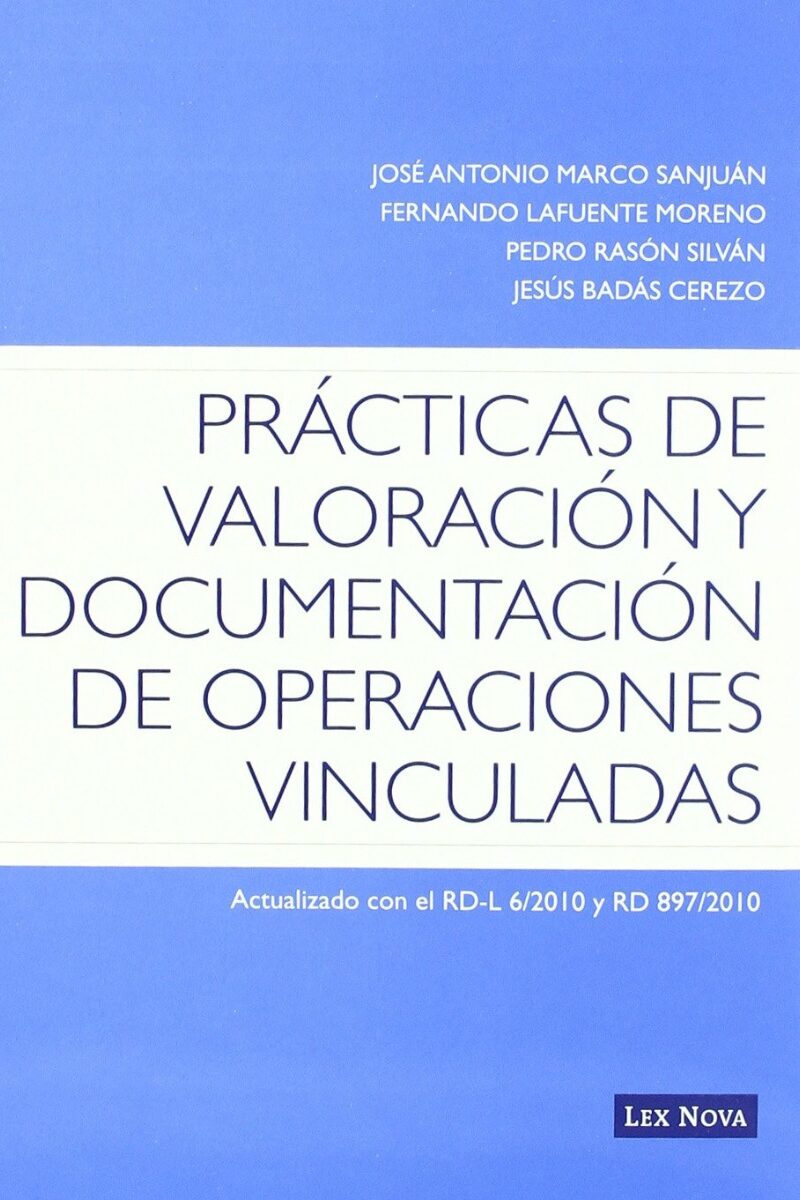 Prácticas de Valoración y Documentación de Operaciones vinculadas -0