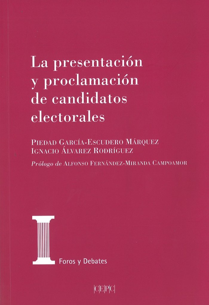 Presentación y Proclamación de Candidatos Electorales -0