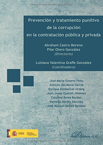 Prevención y tratamiento punitivo de la corrupción en la contratación pública y privada-0