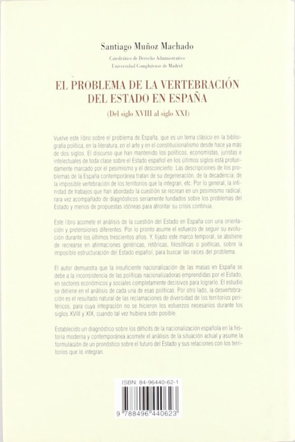 Problema de la Vertebración del Estado en España (Del Siglo XVIII al Siglo XXI).-44909