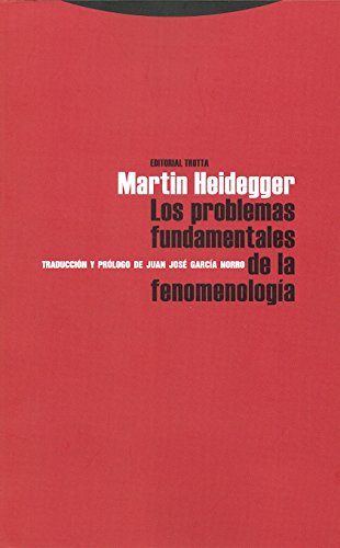 Problemas Fundamentales de la Fenomenología -0