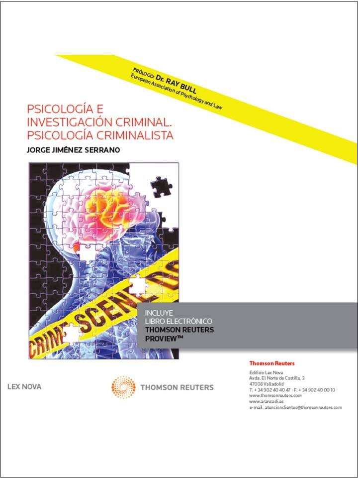 Psicología e Investigación Criminal. Psicología Criminalista -0