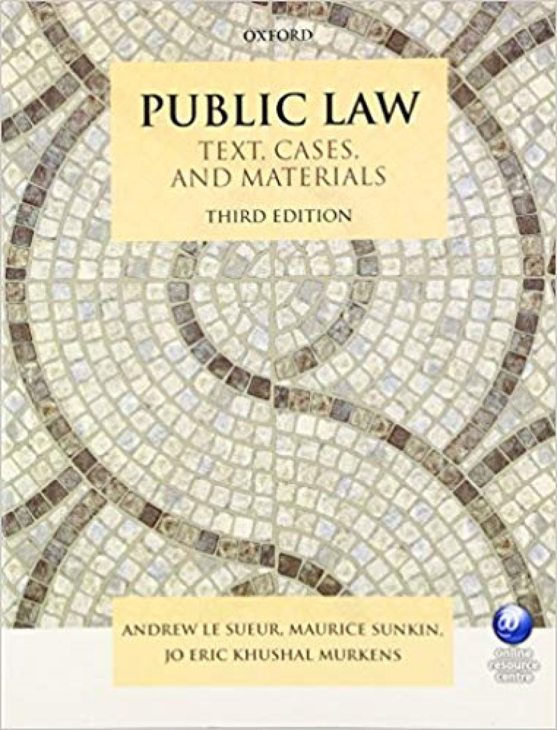 Public Law. Text, Cases, and Materials -0