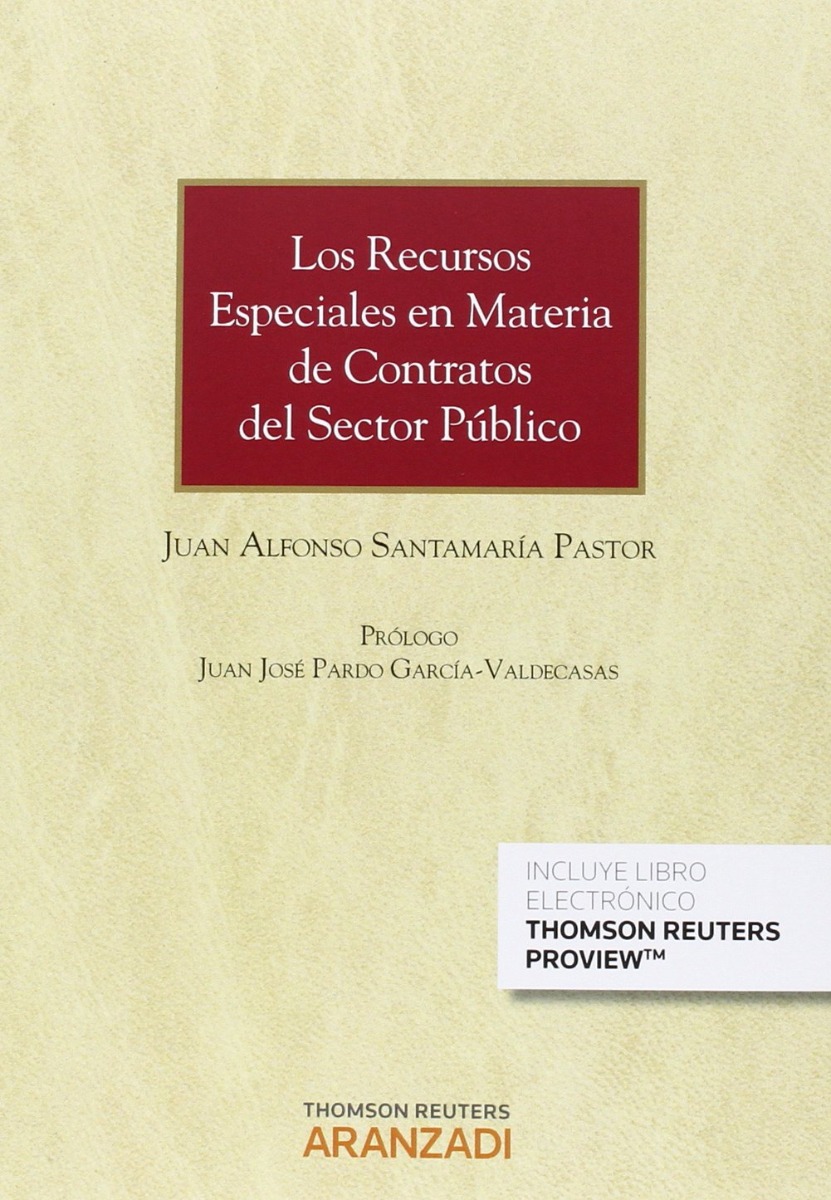 Recursos Especiales en Materia de Contratos del Sector Público -0