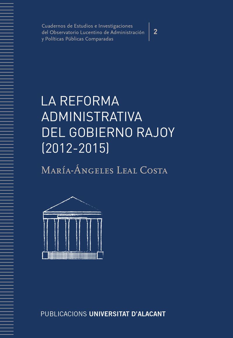 La reforma administrativa del gobierno de Rajoy (2012-2015) -0