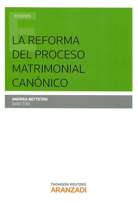 Reforma del Proceso Matrimonial Canónico -0