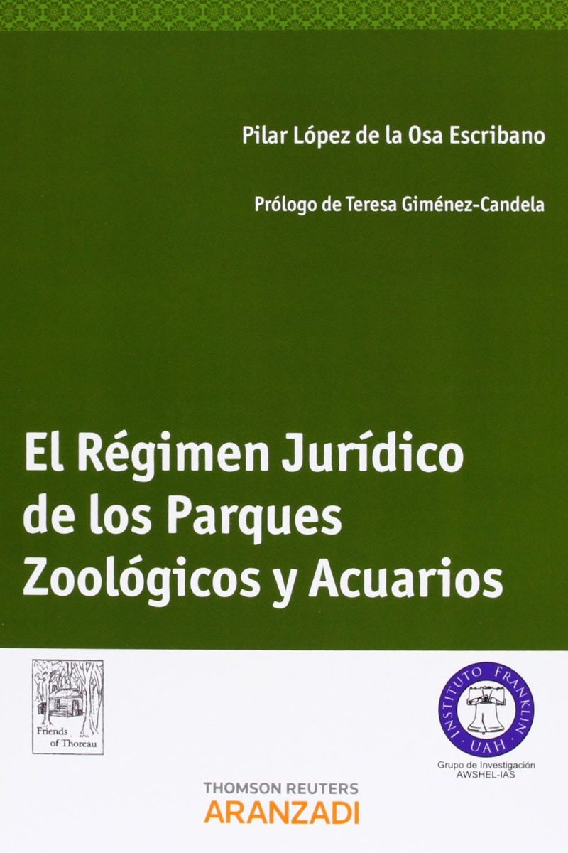 Régimen Jurídico de los Parques Zoológicos y Acuarios -0